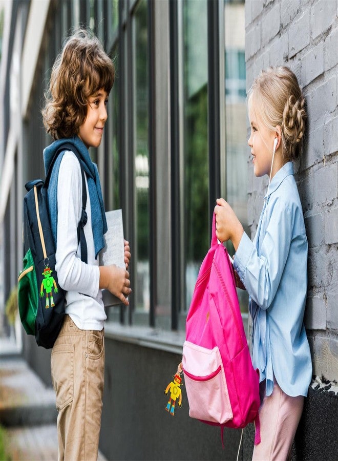 ٢٤ عبوة من سلسلة مفاتيح روبوتات صغيرة قابلة للنفخ، هدايا لحفلات أعياد ميلاد الأطفال من الجنسين، لوازم حفلات أعياد الميلاد، جوائز فقاعات لطلاب الفصول الدراسية - Image 5